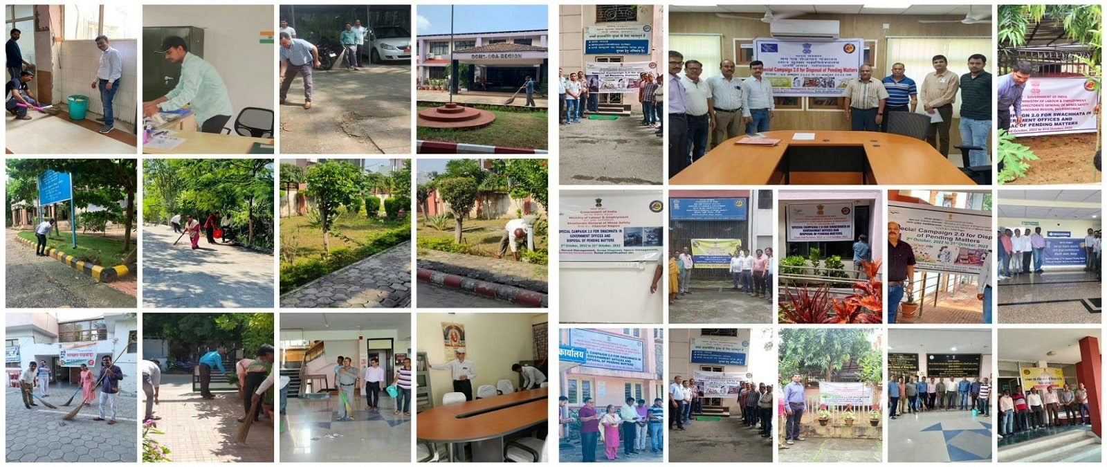 The SCDPM 2,0 campaign at various DGMS offices across the country