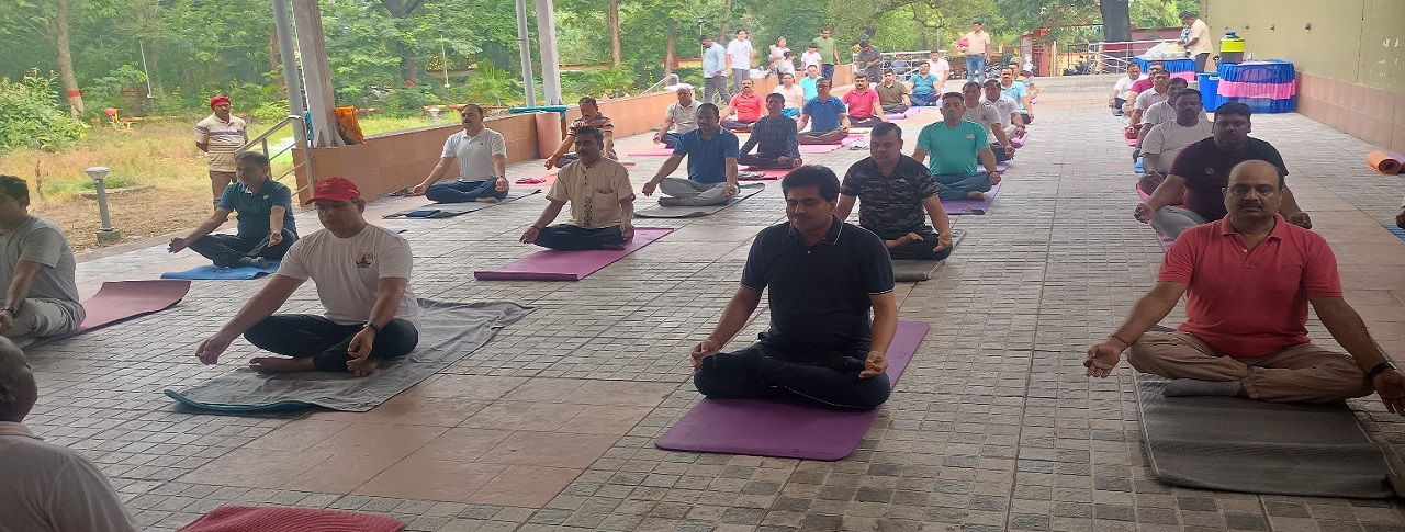 International Day of Yoga, 2025, celebrated at DGMS