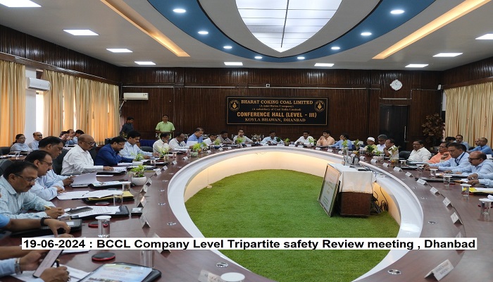 BCCL Company Level Tripartite safety Review meeting