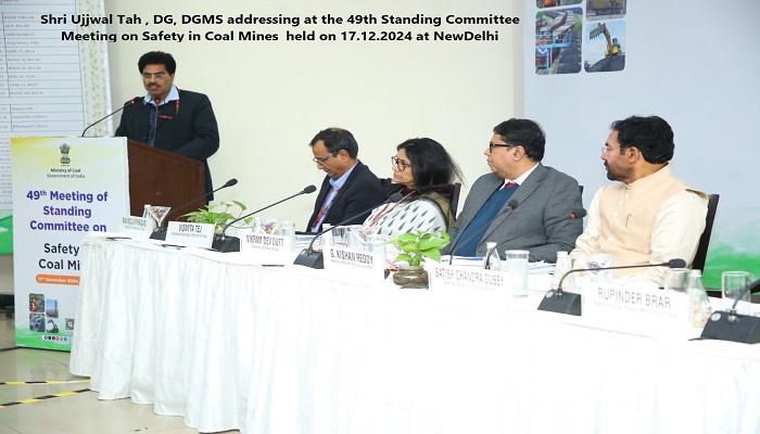 49th Standing Committee Meeting on Safety in Coal Mines  held on 17.12.2024 at New Delhi